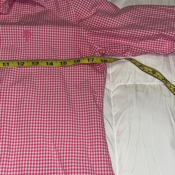 Lily Pulitzer women’s gingham white label button down top size size 4 - Picture 4 of 5